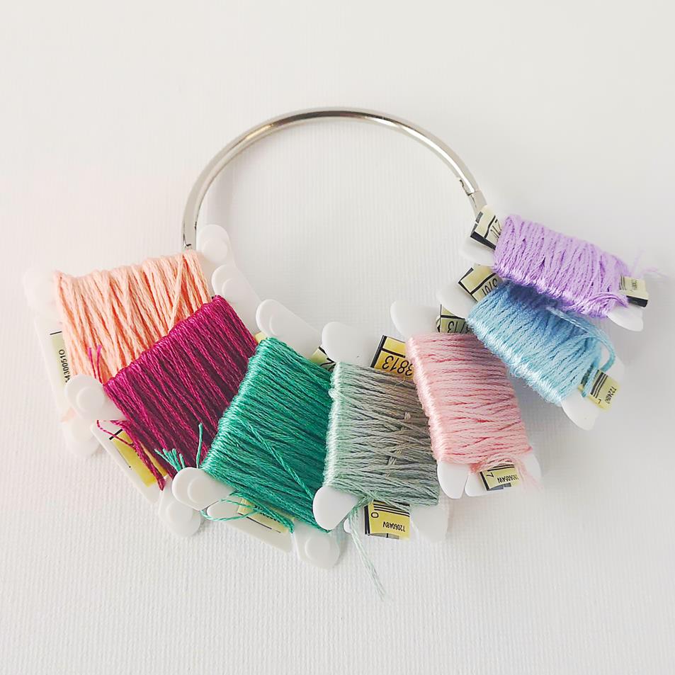 Floss on - etmdesigns.eu - How to organize embroidery floss - 14 https://etmdesigns.eu/tools-and-materials/ -