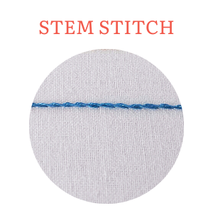 Stem stitch 300x300 1 - etmdesigns.eu - Best embroidery stitches for outlines - 35 https://etmdesigns.eu/embroidery-tips/ -
