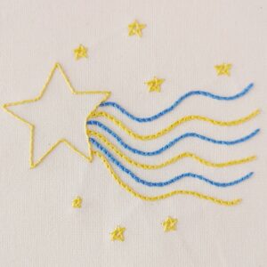 Milky way embroidery pattern pdf